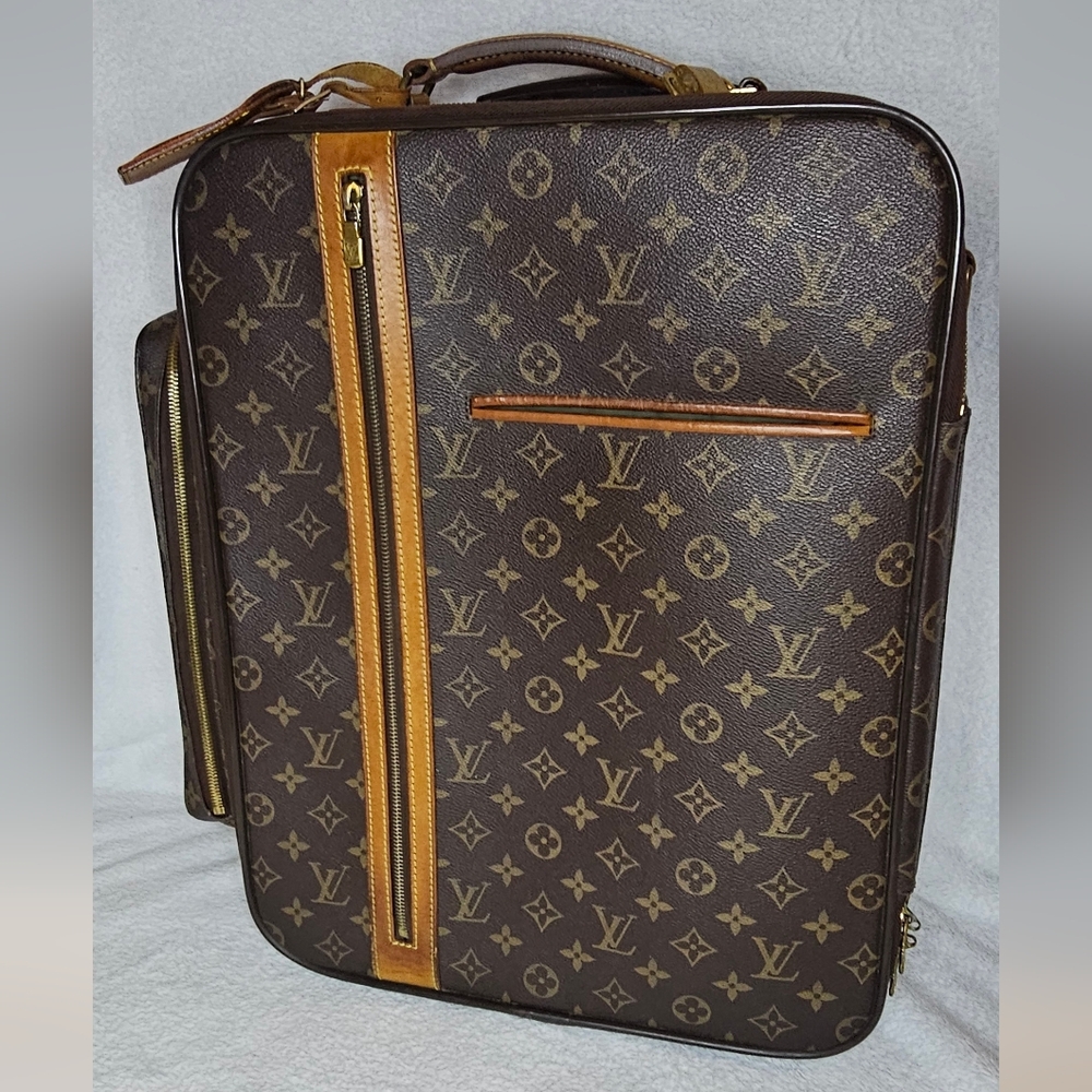 Louis Vuitton Monogram Canvas Bosphore Trolley 50 Rolling Luggage